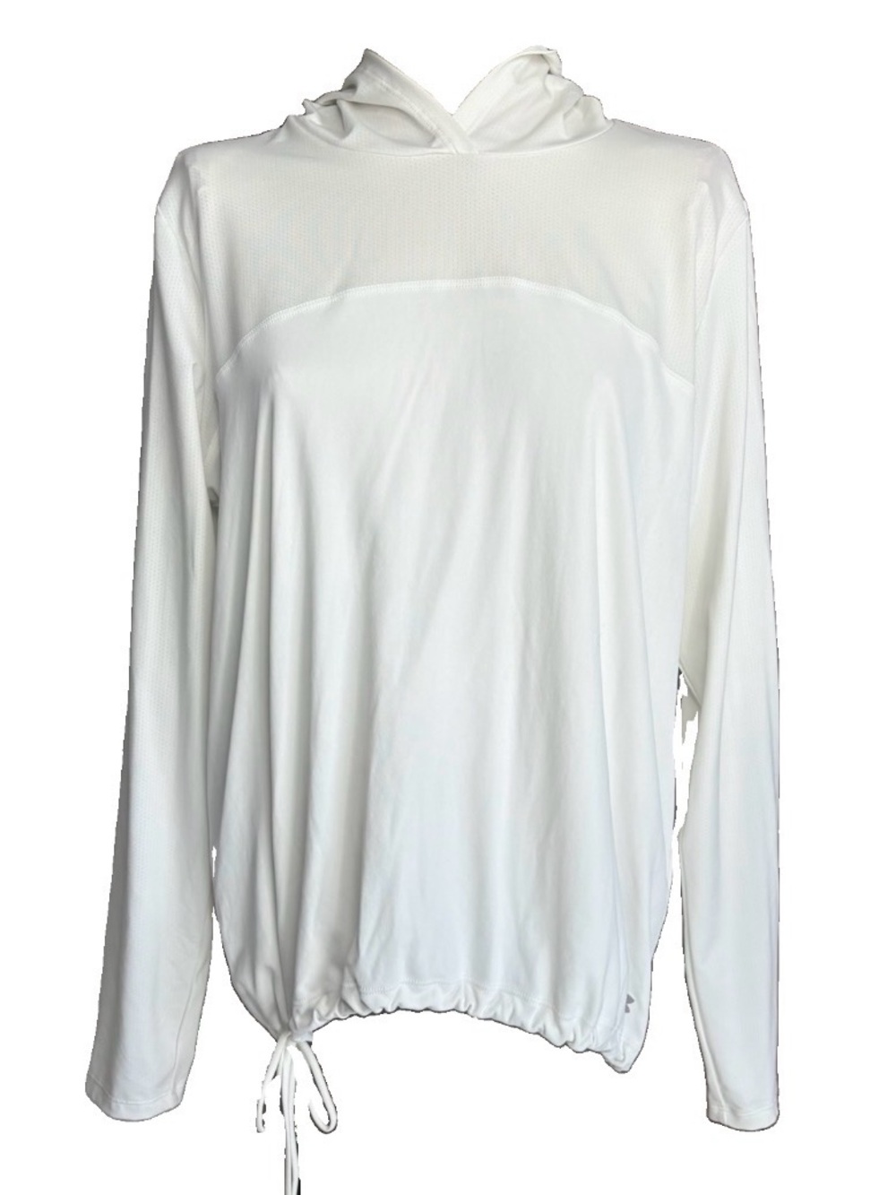 Under Armour White Iso-Chill Hoodie Pullover